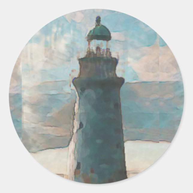 Adesivo 143 Adoro-te Envelope Selo De Farol (Frente)