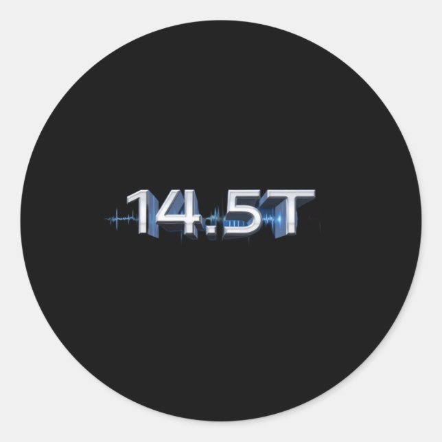 Adesivo 14,5 T - Sti supercondutor de Design de potência d (Frente)