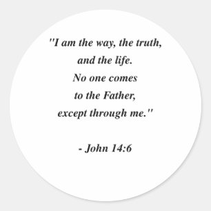 Adesivo 14:6 de JOHN