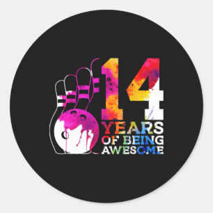 Adesivo 14 Anos De 14 Incrível No Aniversário
