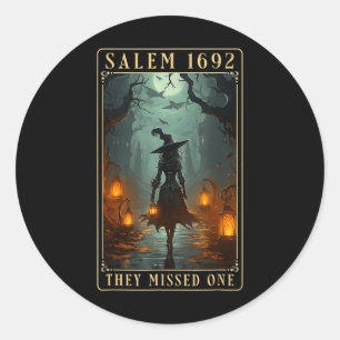 Adesivo 1692 Perderam Uma Bruxa De Halloween
