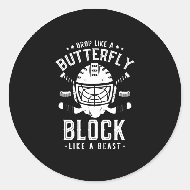 Adesivo 16.Hóquei no gelo para jogador de hóquei (Frente)