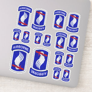 Adesivo 173.ª Brigada Aérea ABN Sky Soldiers Rua