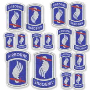 Adesivo 173.º Contorno da Brigada de Soldados da ABN