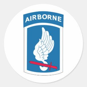 Adesivo 173rd Brigada transportada por via aérea
