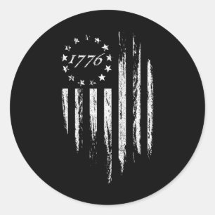 Adesivo 1776 American Flag Betsy Ross 13 Stars Usa 4th Of