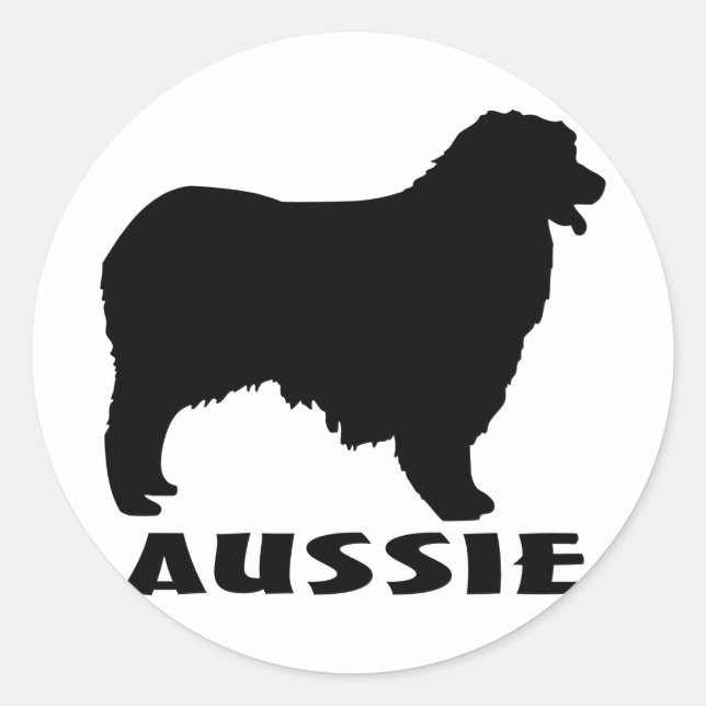 Adesivo 1815042007 Aussie (Animales) (Frente)