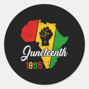 Adesivo 1865 História da Liberdade Negra