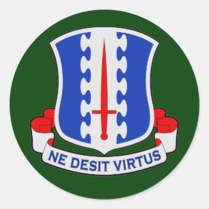 Adesivo 187th Regimento de infantaria DUI (transportado