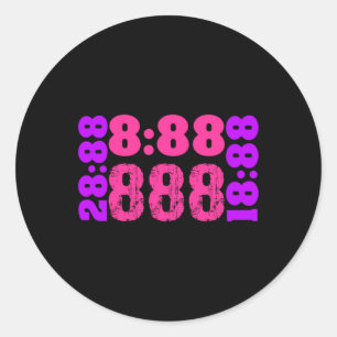 Adesivo 1888.888 Números de anjo 888