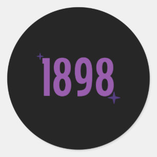 Adesivo 1898 - Roxo Com Faíscas