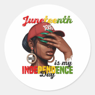 Adesivo 18 de junho de 1865 é o meu dia de independência d