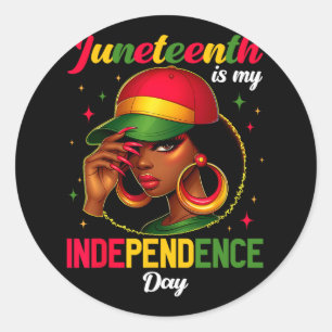 Adesivo 18 de junho de 1865 é o meu dia de independência d