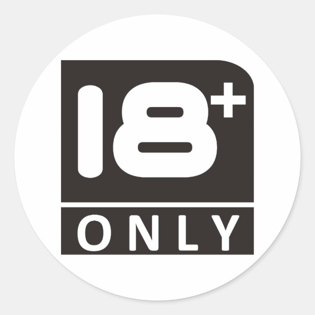 Adesivo 18 dezoito (Frente)