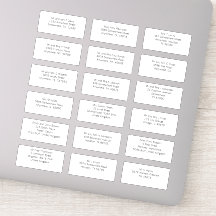 18 Nome do Destinatário Endereço Gothic Sans