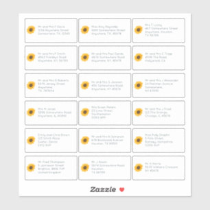 Adesivo 18 Nome Individual Endereço Dosagem de Casamento