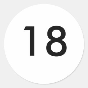 Adesivo 18o