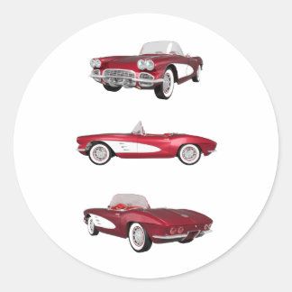 Adesivo 1961 Corvette C1: