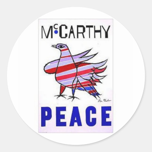 Adesivo 1968 Mccarthy (Frente)