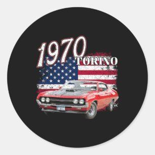 Adesivo 1970 70 Torino Muscle Car 4 De Julho América