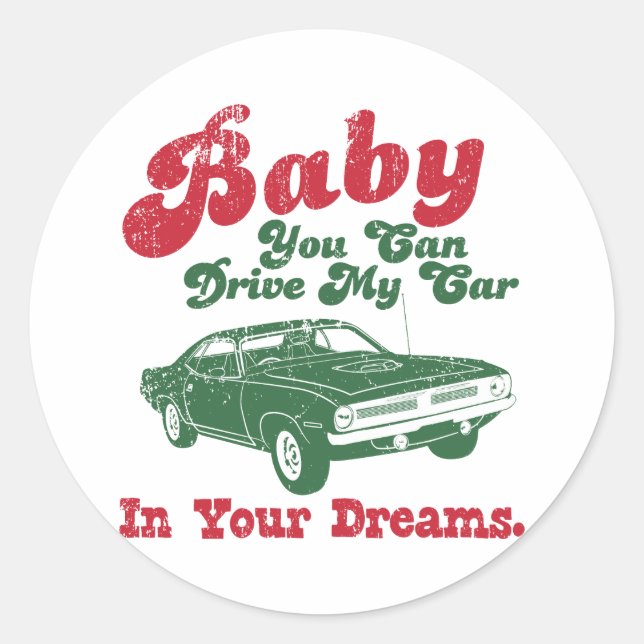 Adesivo 1970 Plymouth Hemi Cuda (Frente)