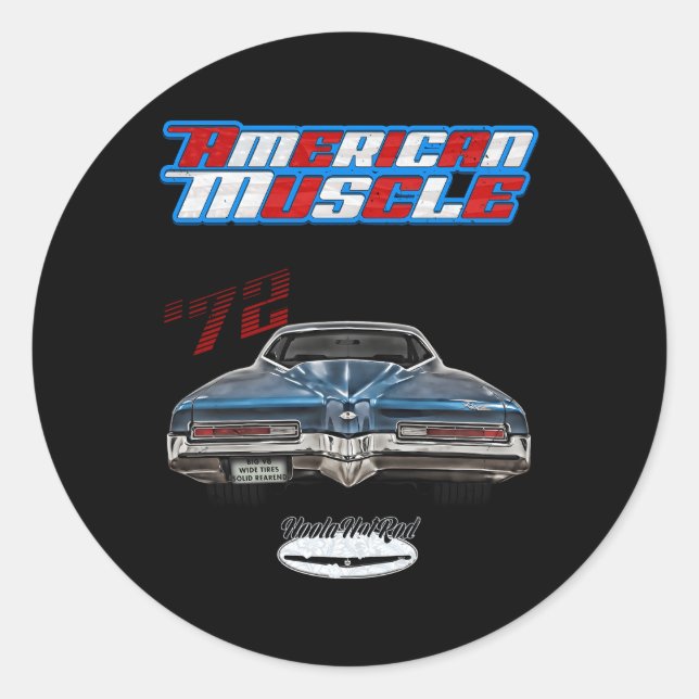 Adesivo 1972 72 Riviera Boattail GranGrandsportgs455 (Frente)