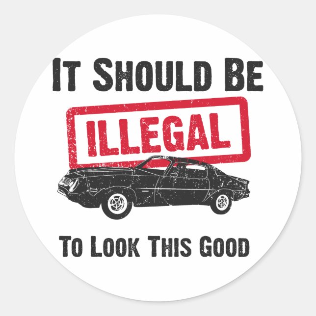 Adesivo 1978 Chevrolet Camaro Z28 (Frente)