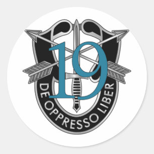 Adesivo 19.º Grupo das Forças Especiais