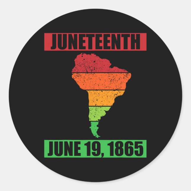 Adesivo 19 de junho de 1865 - 11 de junho (Frente)