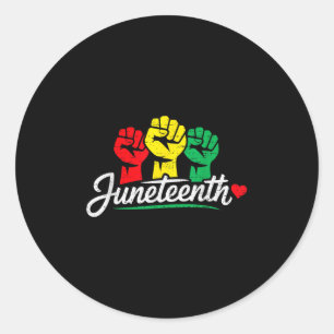 Adesivo 19 de junho de 1865 Dia da Liberdade Homens Africa