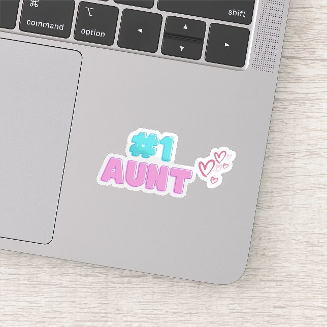 Adesivo #1 Aunt Sticker (Detalhe)