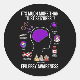 Adesivo 1 É Muito Mais Do Que Apenas Convulsões Epilepsia