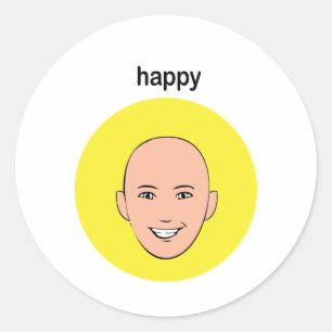 Adesivo 1 feliz