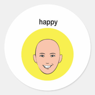 Adesivo 1 feliz