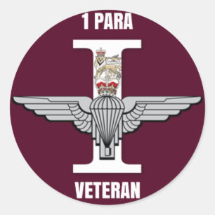 Adesivo 1 Para Paraquedas Regimento Veterano