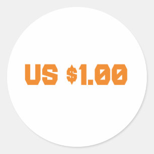 ADESIVO 1 USD