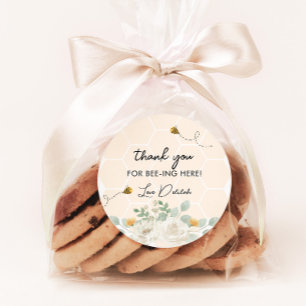 Adesivo 1rua Dia de Abelhas Bumble Meninas Aniversário de