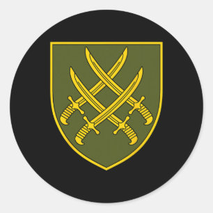 Adesivo 20º Corpo do Exército (Ucrânia) Militar Ucraniano