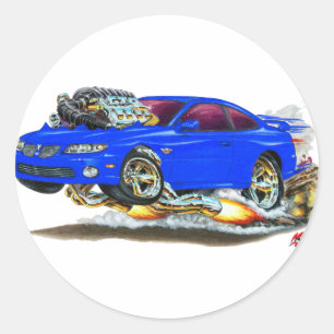 Adesivo 2004-06 carro do azul de GTO