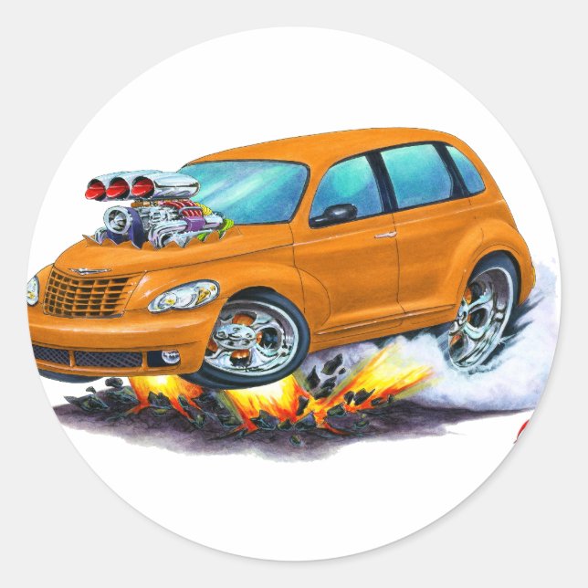 Adesivo 2008-10 PT Cruiser Orange Car (Frente)