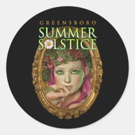 Adesivo 2017 Festival de Solstício de Verão de Greensboro