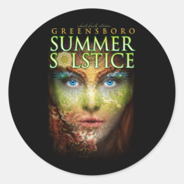 Adesivo 2018 Festival de Solstício de Verão de Greensboro