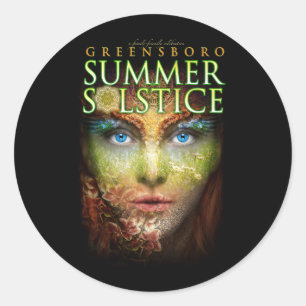Adesivo 2018 Festival de Solstício de Verão de Greensboro