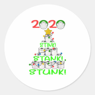 Adesivo 2020, Stank Stunk, Quarentena Engraçada