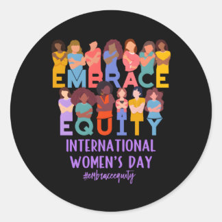 Adesivo 2023 Iwd Do Dia Internacional Da Iwd Abrange Capit