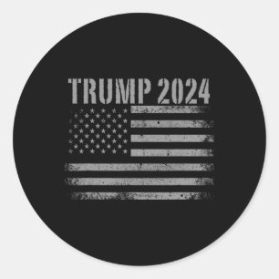 Adesivo 2024 Bandeira Americana em Descanso Usa Patriótica