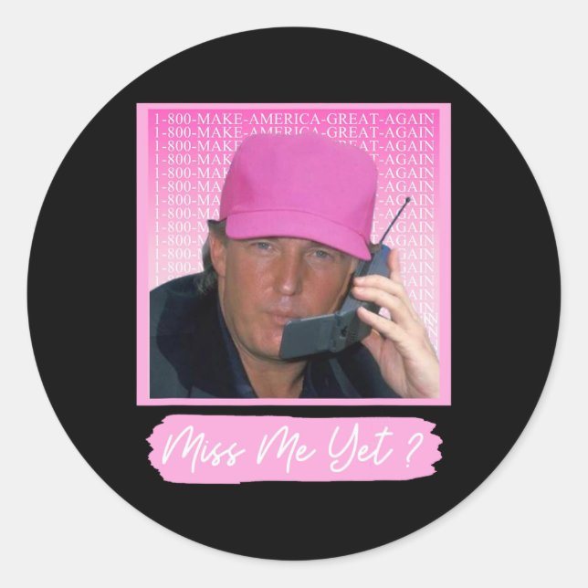 Adesivo 2024 Nope Trump 2024 Reeleição Presidente Votação (Frente)