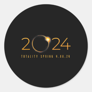 Adesivo 2024 Solar Eclipse American Totality Primavera 4.0