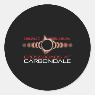 Adesivo 2024 Solar Eclipse Carbondale Illinois