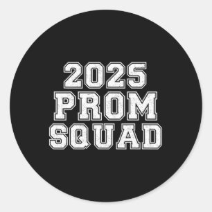 Adesivo 2025 Baile de formatura Squad Cl De 2025 Graduação